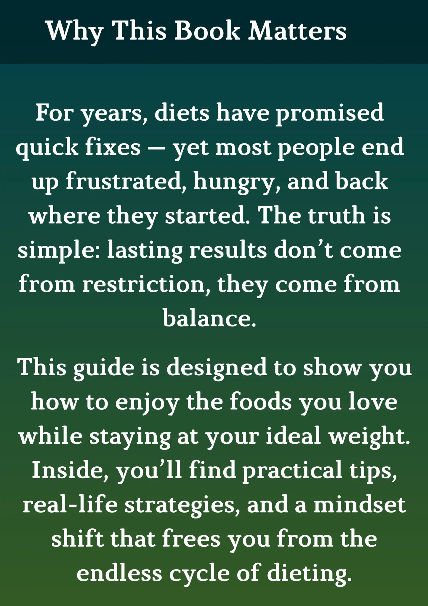 weight loss without dieting | Ideal Weight Guide PDF - Core Vibe Gym