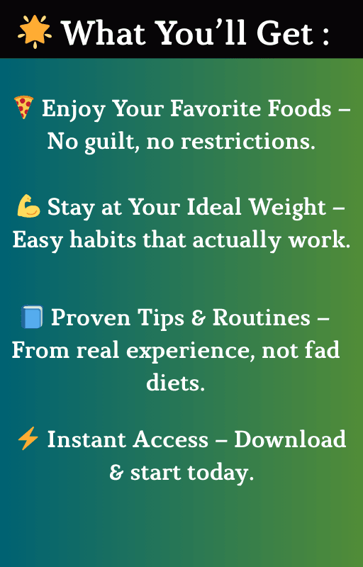 weight loss without dieting | Ideal Weight Guide PDF - Core Vibe Gym